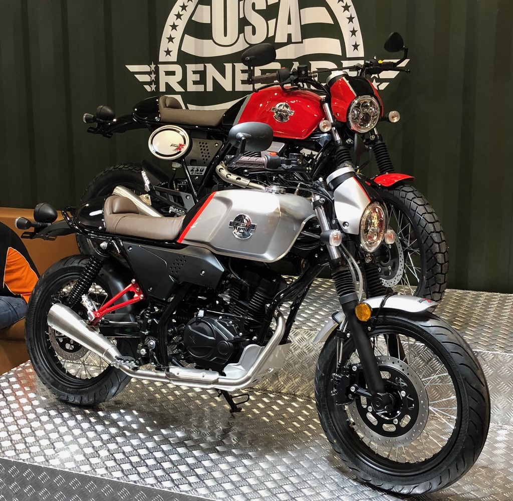 UM Cafe Racer Scrambler X Side