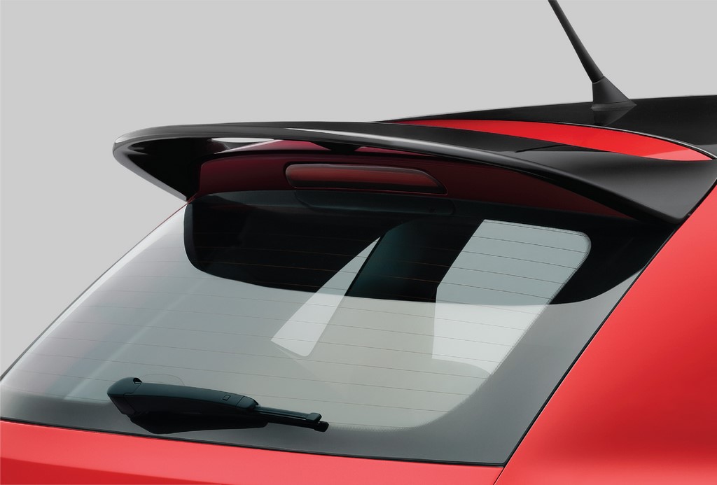 VW Polo Turbo Edition Black Rear Spoiler