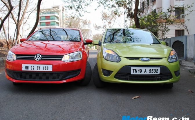 VW Polo vs Ford Figo