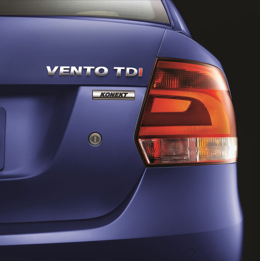 VW Vento Konekt Boot Badge