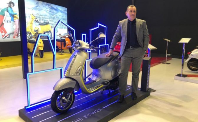 Vespa Electricca AutoExpo