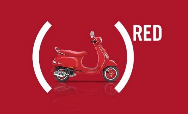 Vespa RED Side Profile