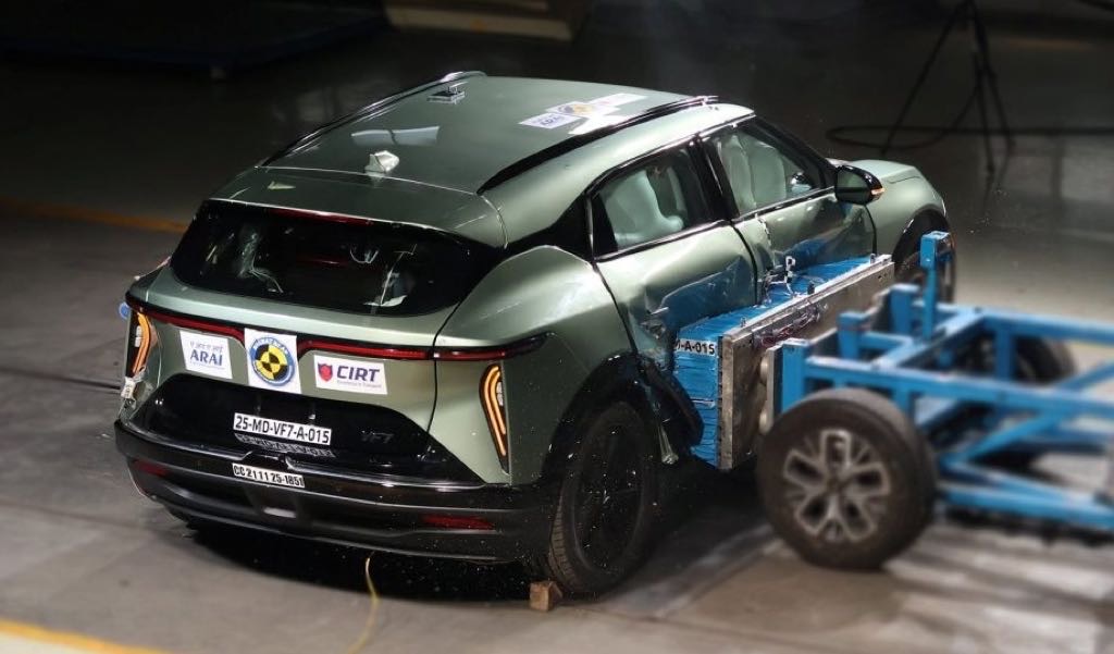 VinFast VF7 Bharat NCAP