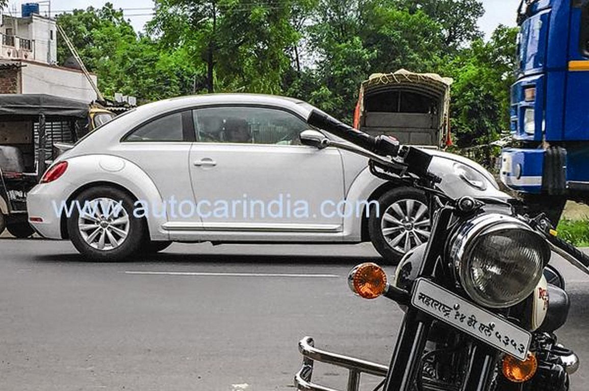 Volkswagen Beetle Spied Testing