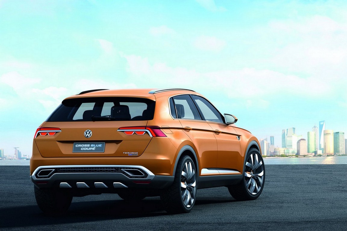 Volkswagen CrossBlue Coupe Concept Rear