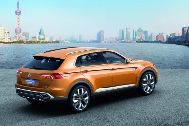Volkswagen CrossBlue Coupe Concept Side