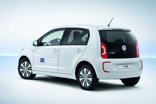 Volkswagen E-Up! side