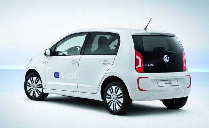 Volkswagen E-Up! side