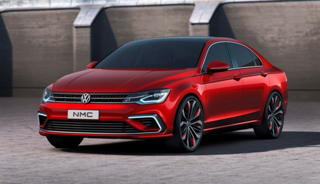 Volkswagen Midsize Coupe Concept Front