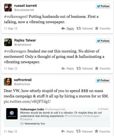 Volkswagen PR Blunder