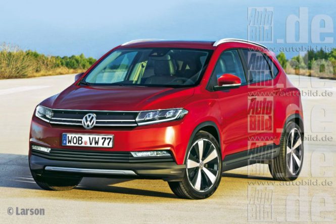 Volkswagen Polo SUV Front