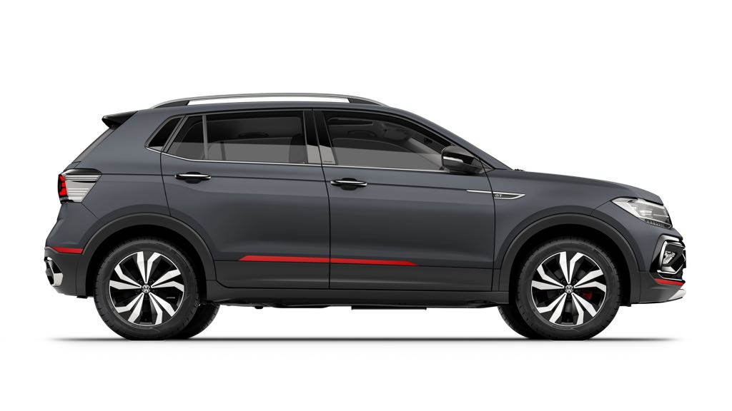 Volkswagen Taigun Carbon Steel Matt Side