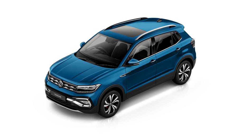 Volkswagen Taigun Lava Blue Price
