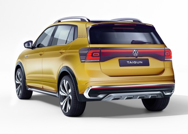 Volkswagen Taigun Rear Profile