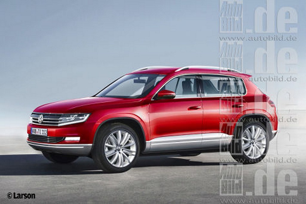 Volkswagen Tiguan Rendering
