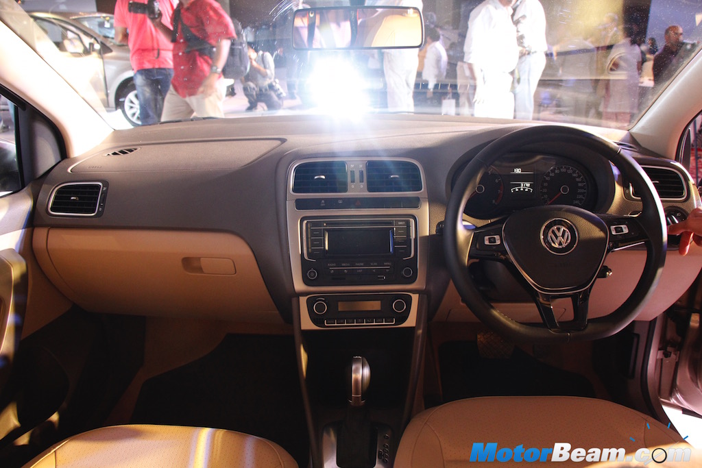 Volkswagen Vento Facelift Dashboard