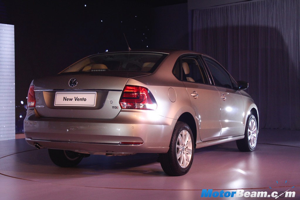 Volkswagen Vento Facelift Rear Profile
