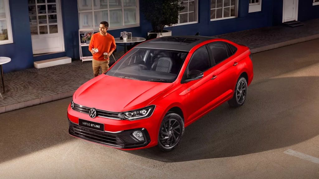 Volkswagen Virtus Flash Red