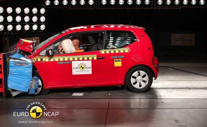 Volkswagen UP! Crash Test