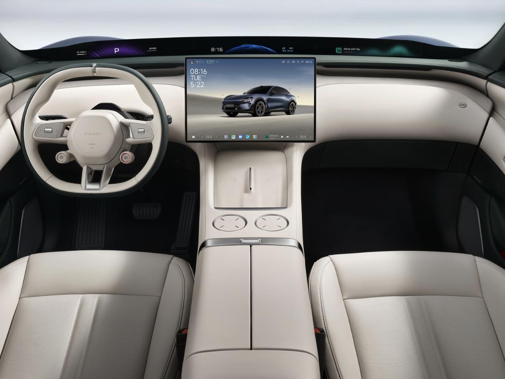 Xiaomi YU7 interior