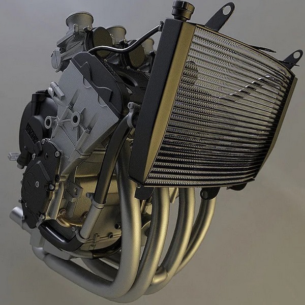 Yamaha 250CC 4 Cylinder Bike Engine