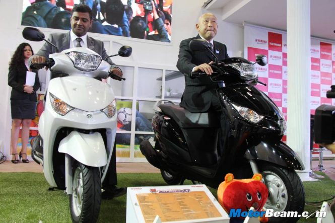 Yamaha Alpha India Launch