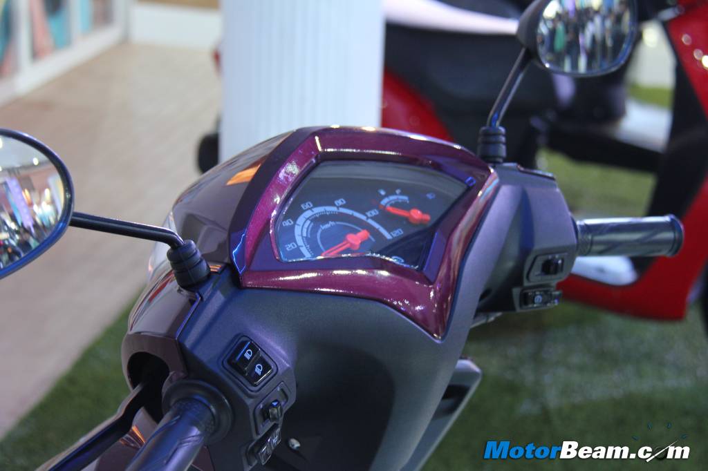 Yamaha Alpha Instrument Cluster