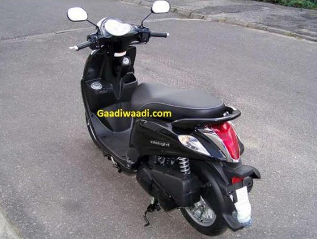 Yamaha Delight India Spied Rear