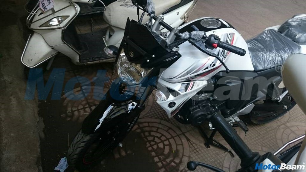 Yamaha FZ-S Opal White Colour