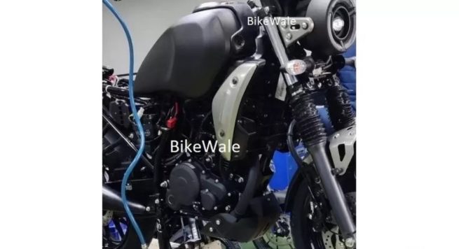 Yamaha FZ-X Spied