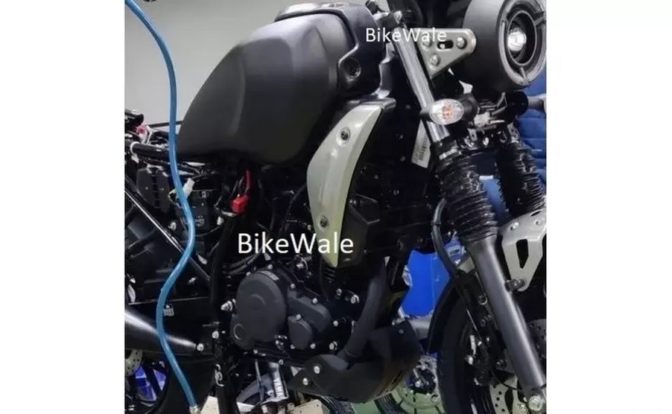 Yamaha FZ-X Spied