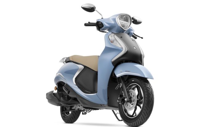 Yamaha Fascino 125 Hybrid Cool Blue Metallic
