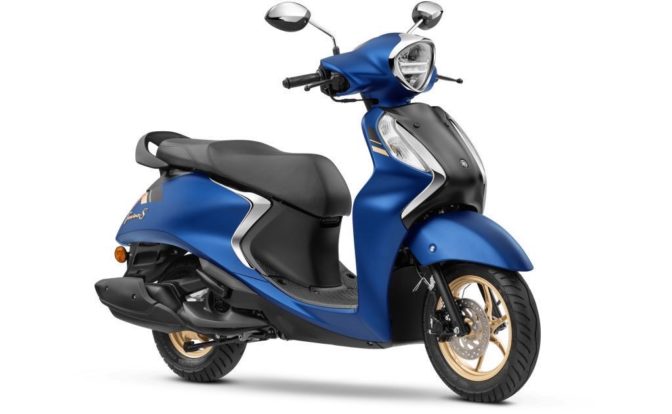 Yamaha Fascino Dark Matte Blue