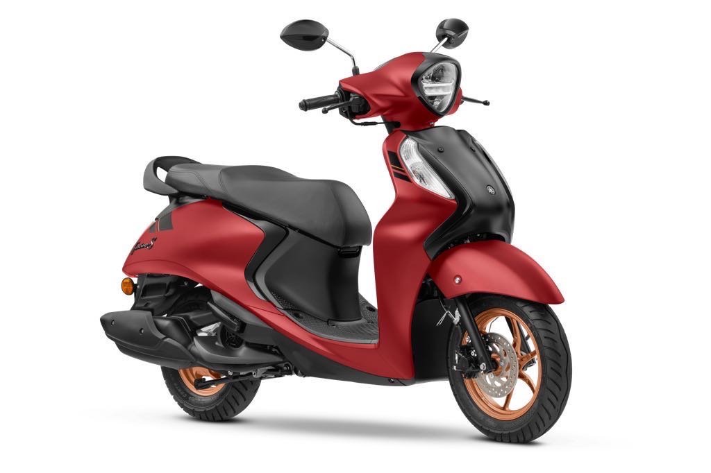 Yamaha Fascino Matte Red