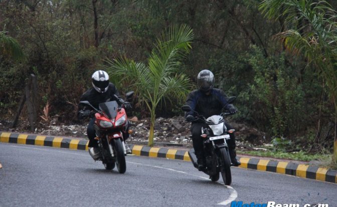 Yamaha Fazer vs Honda CB Trigger Review