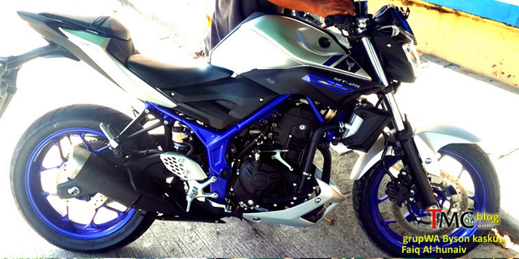 Yamaha MT-25 Spied
