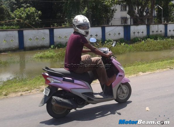 Yamaha Ray Scooter Testing