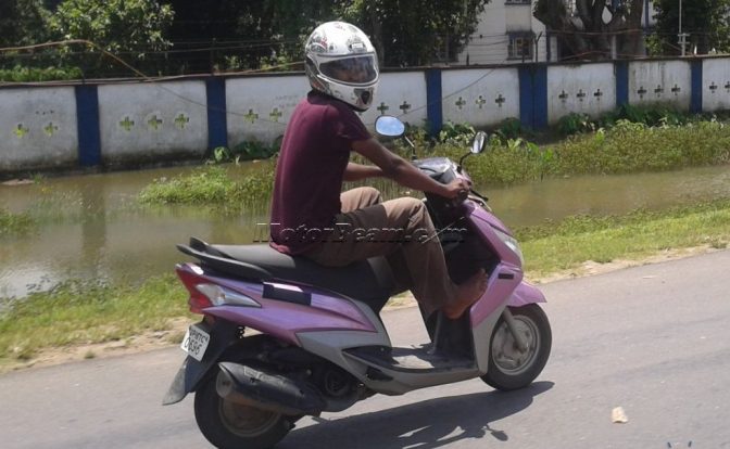 Yamaha Ray Scooter Testing