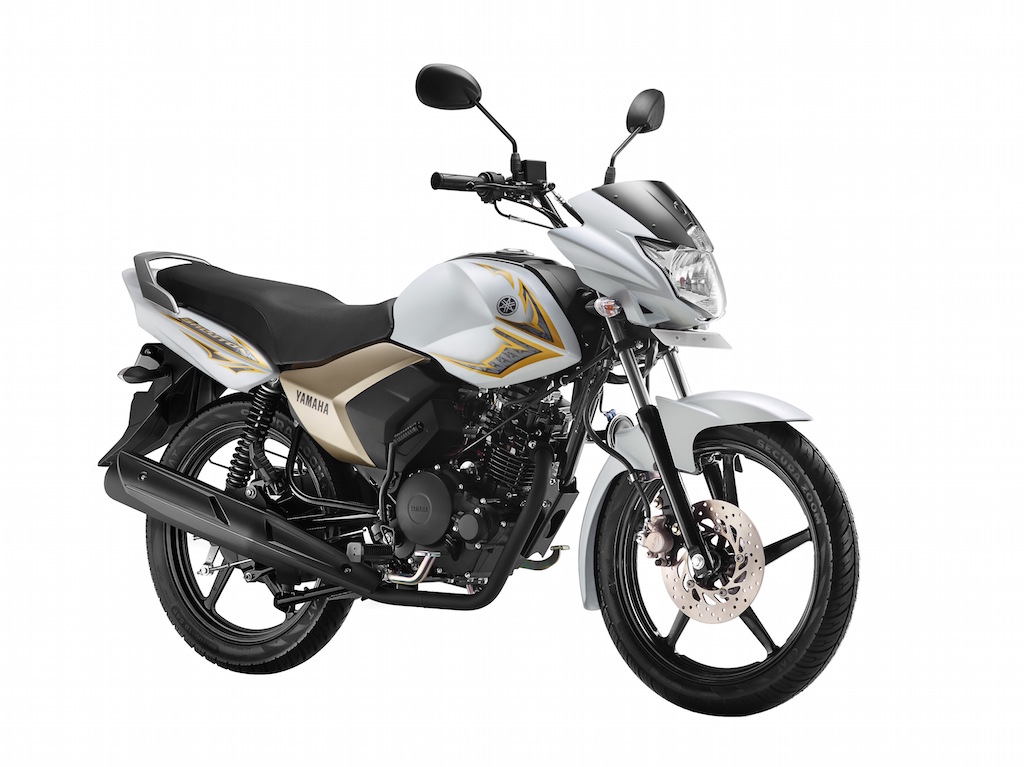 Yamaha Saluto Disc Brake Dashing White
