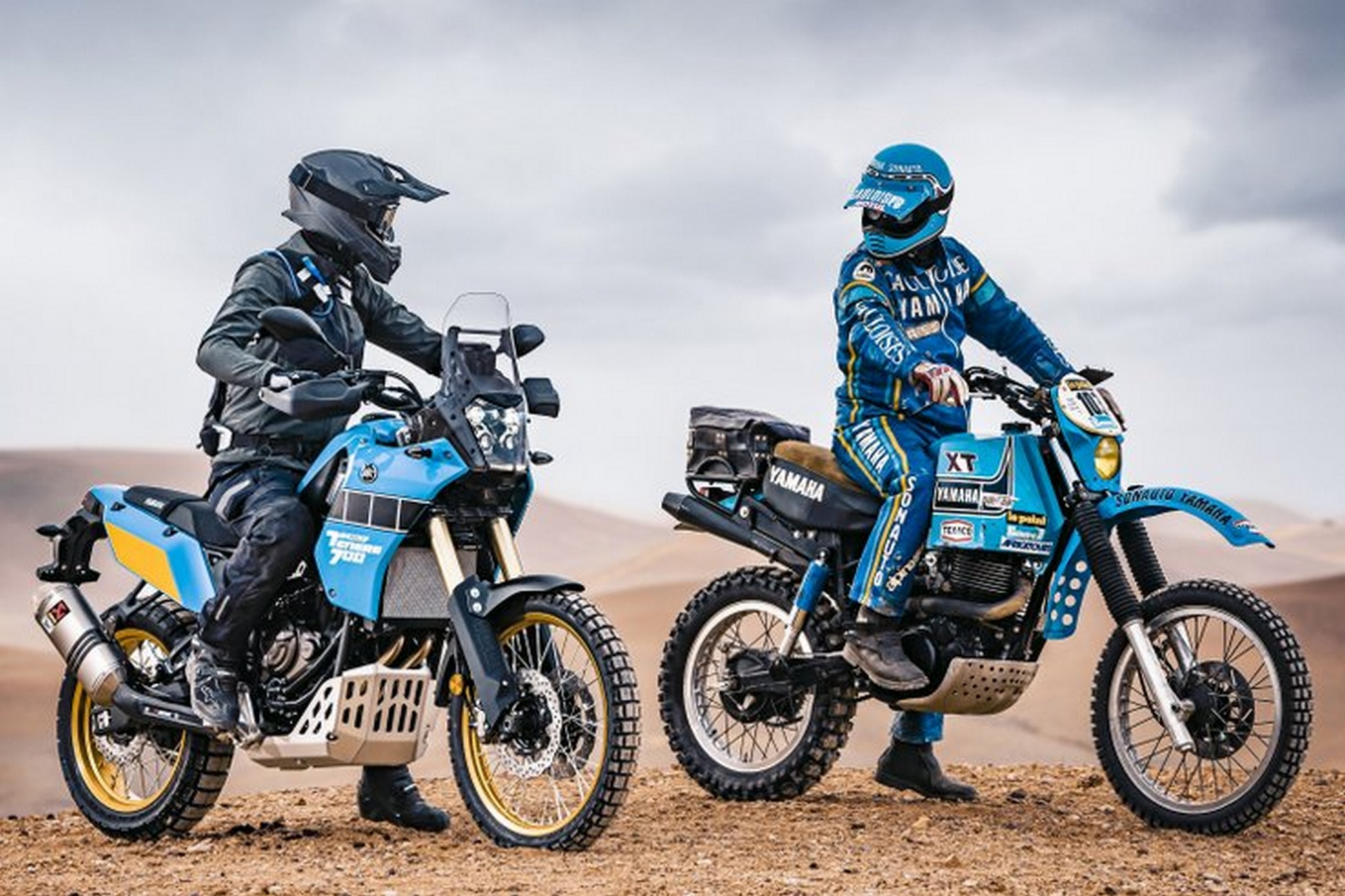 Yamaha Tenere 700 Rally Edition Old And New