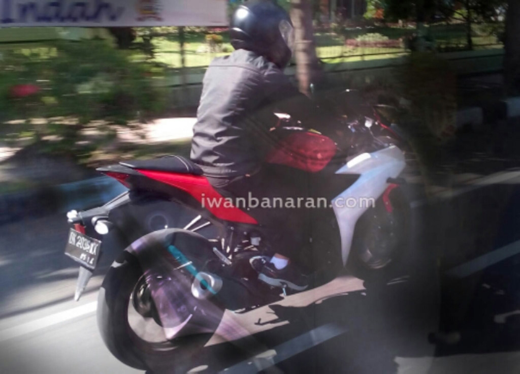 Yamaha YZF-R25 Test Mule Rear