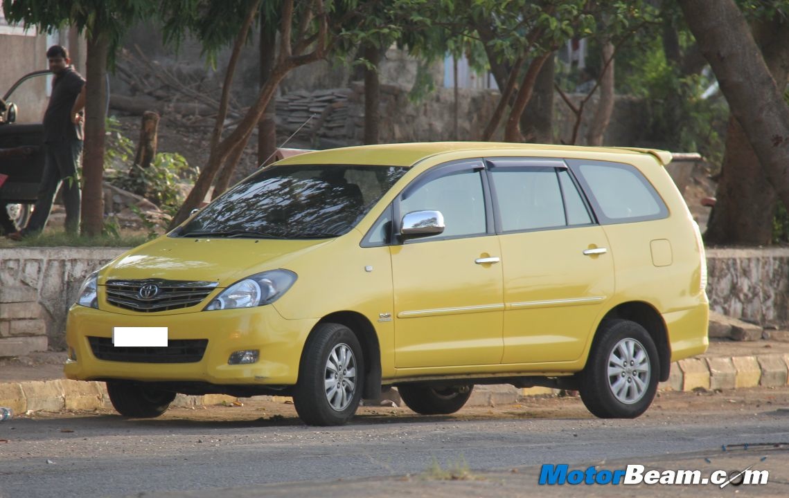 Yellow Toyota Innova Yellow Toyota Innova