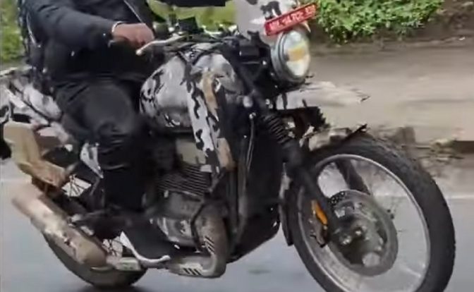Yezdi ADV Spied
