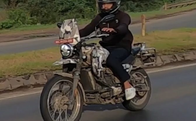 Yezdi ADV Spotted
