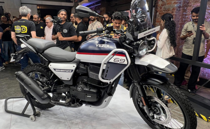 Yezdi Adventure Front