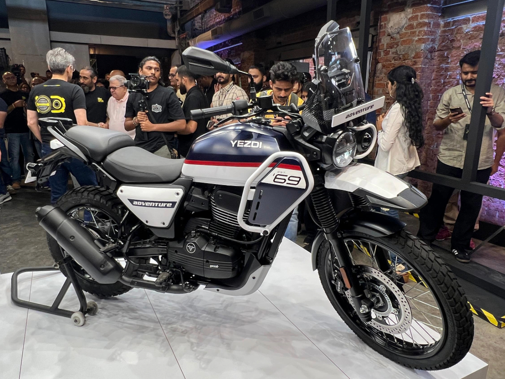 Yezdi Adventure Front