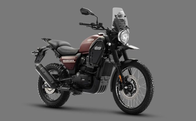 Yezdi Adventure Magnite Maroon