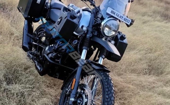Yezdi Adventure Spied