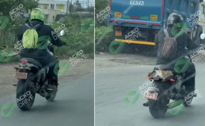 Yezdi Roadster and Scrambler rear
