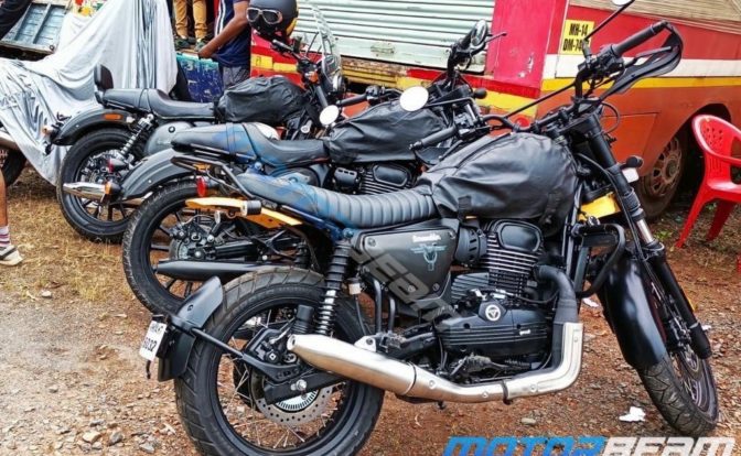 Yezdi Scrambler And Roadking Spied
